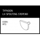 Marley Typhoon LH Spouting StopEnd - MT3